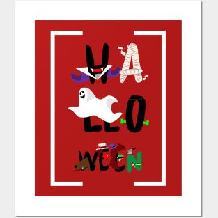 Typography Design for Halloween Posters and Art